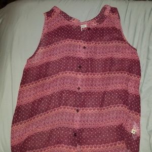 Sheer AE tank top
